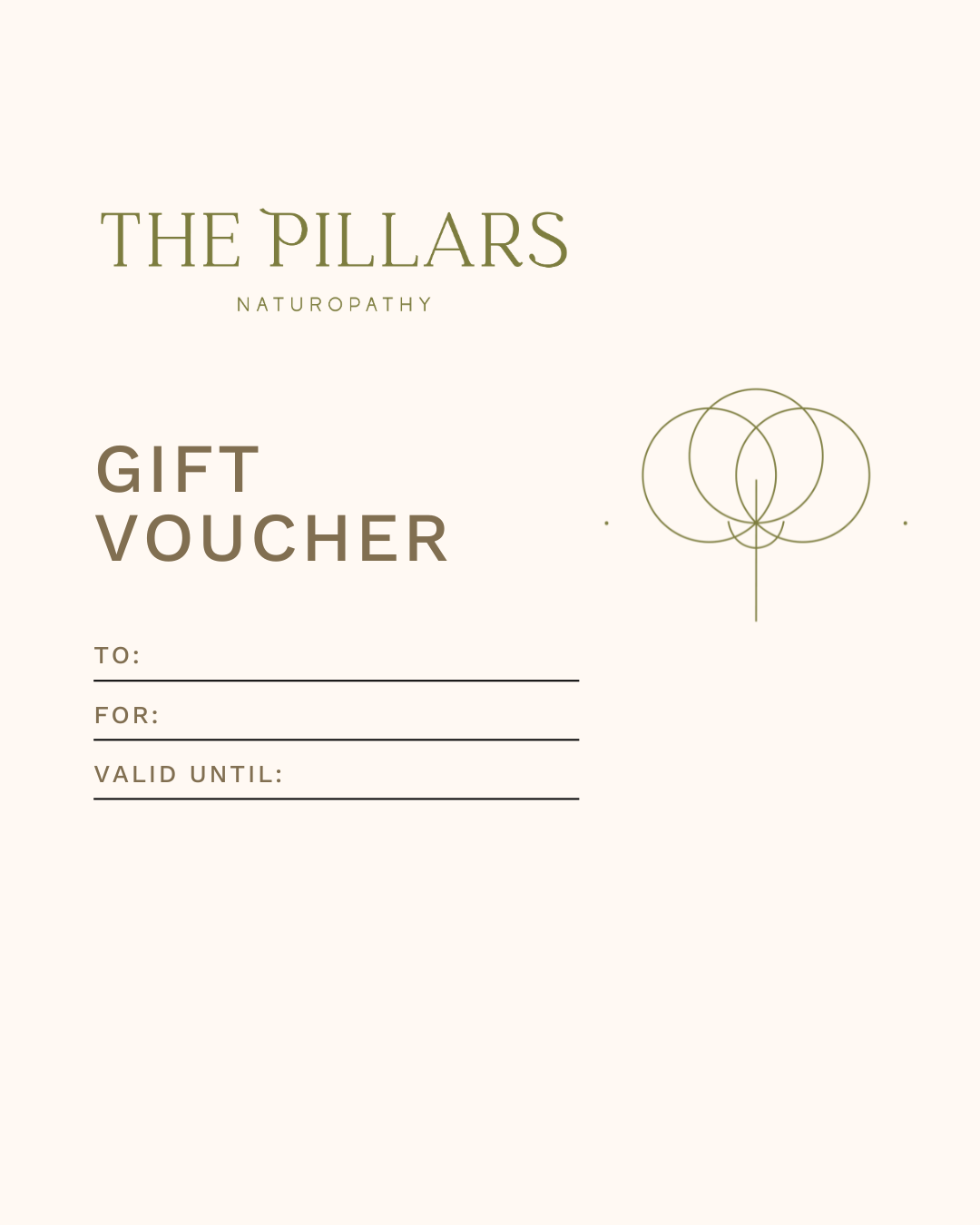 Naturopathy Gift Voucher