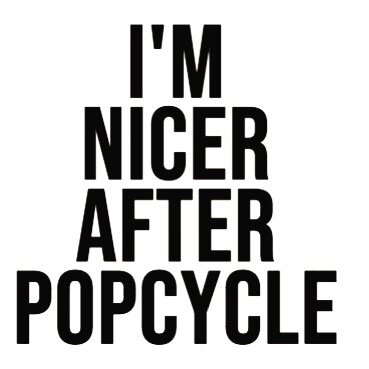 POPCYCLE, have you noticed this phenomenon? Our riders have shared so many positive things they&rsquo;ve gained by being part of our genuine and life-changing community. But when you break it down- we all agree. We are NICER after POPCYCLE. We feel b