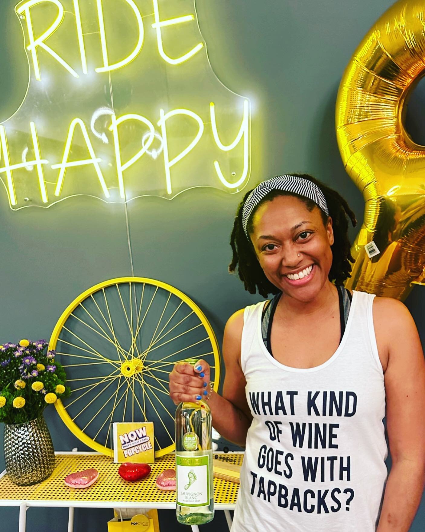 Aja! Aja! Aja! This week we are celebrating your 2nd Anniversary as a POPCYCLE instructor! But it was 5 years ago that you walked through our doors for the first time looking for the piece of ourselves so many of us new moms feel we lose after caring