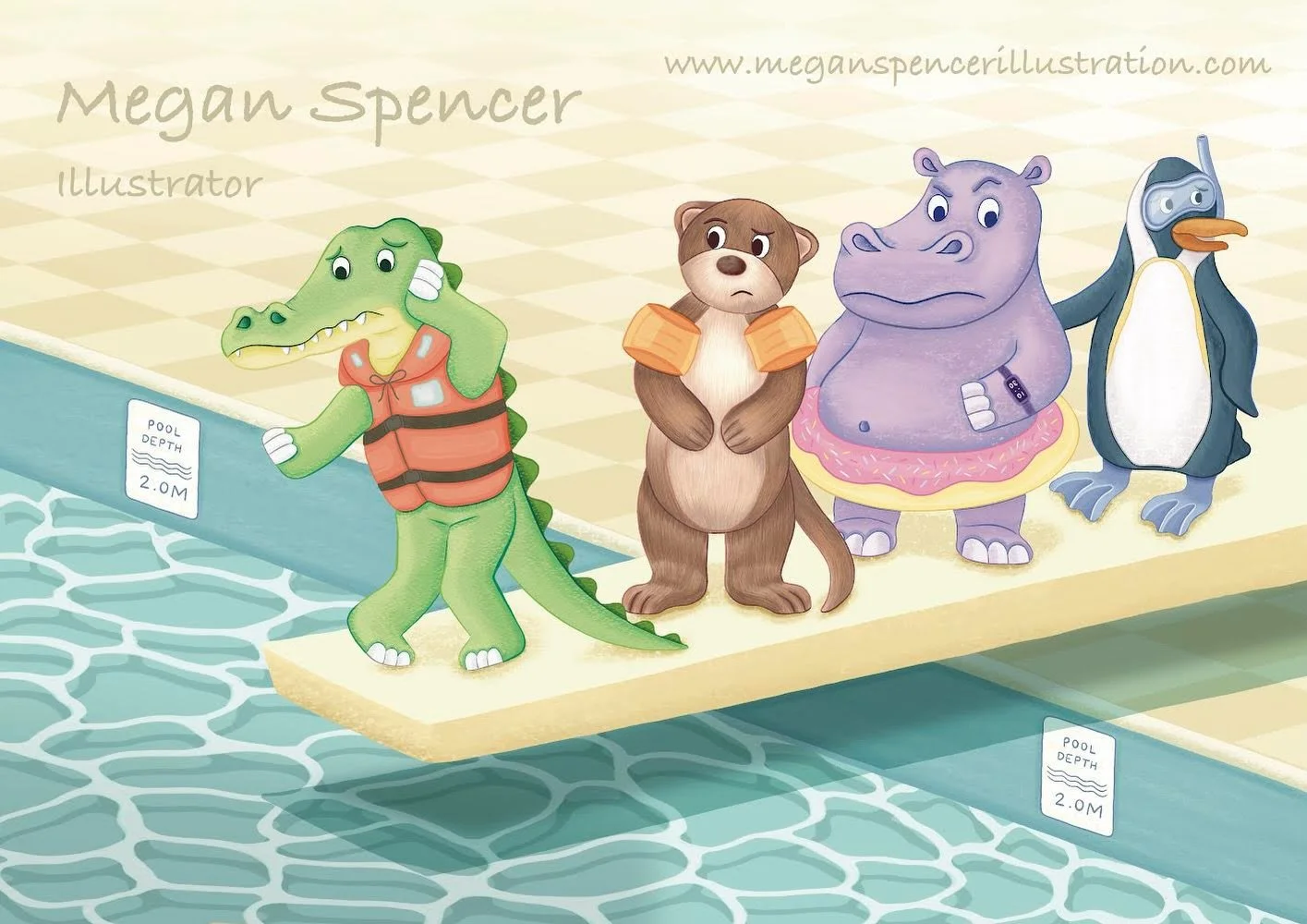Deserved it&rsquo;s own place on the grid, so turned it into a postcard for #kidlitartpostcard day - so here it is again if you missed any of my previous posts 🐊 

Hello any art directors or publishers 👋🏻☺️ I&rsquo;m an illustrator based in the UK