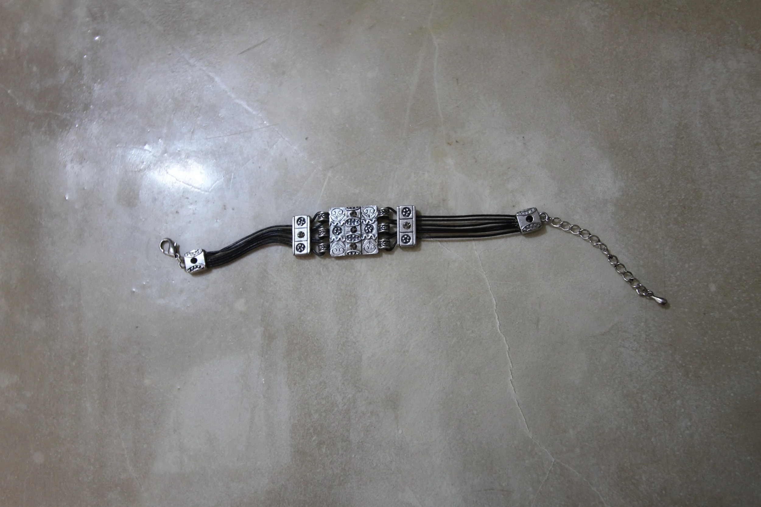 Guita Silver Rope Bracelet