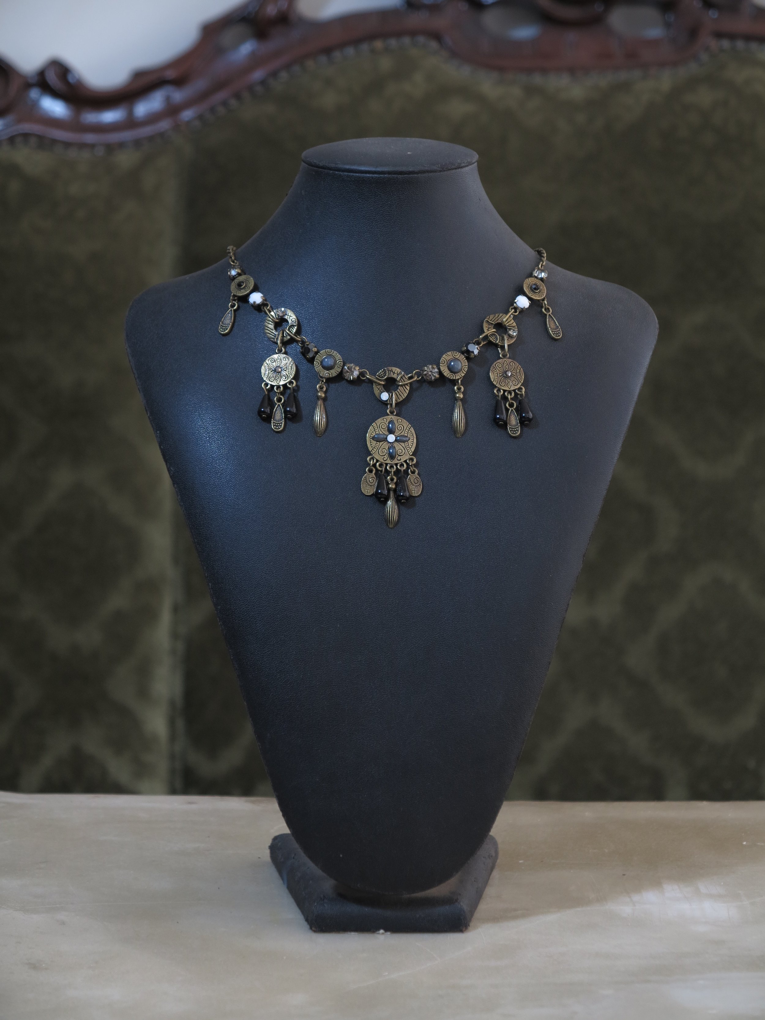 Delta Drop Chain Necklace