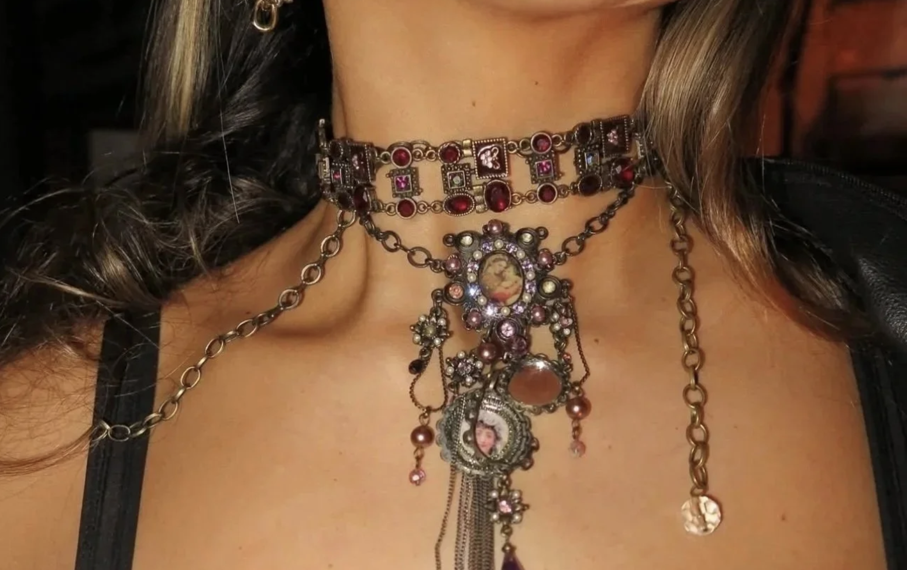 Phoebe Vintage Chain Choker