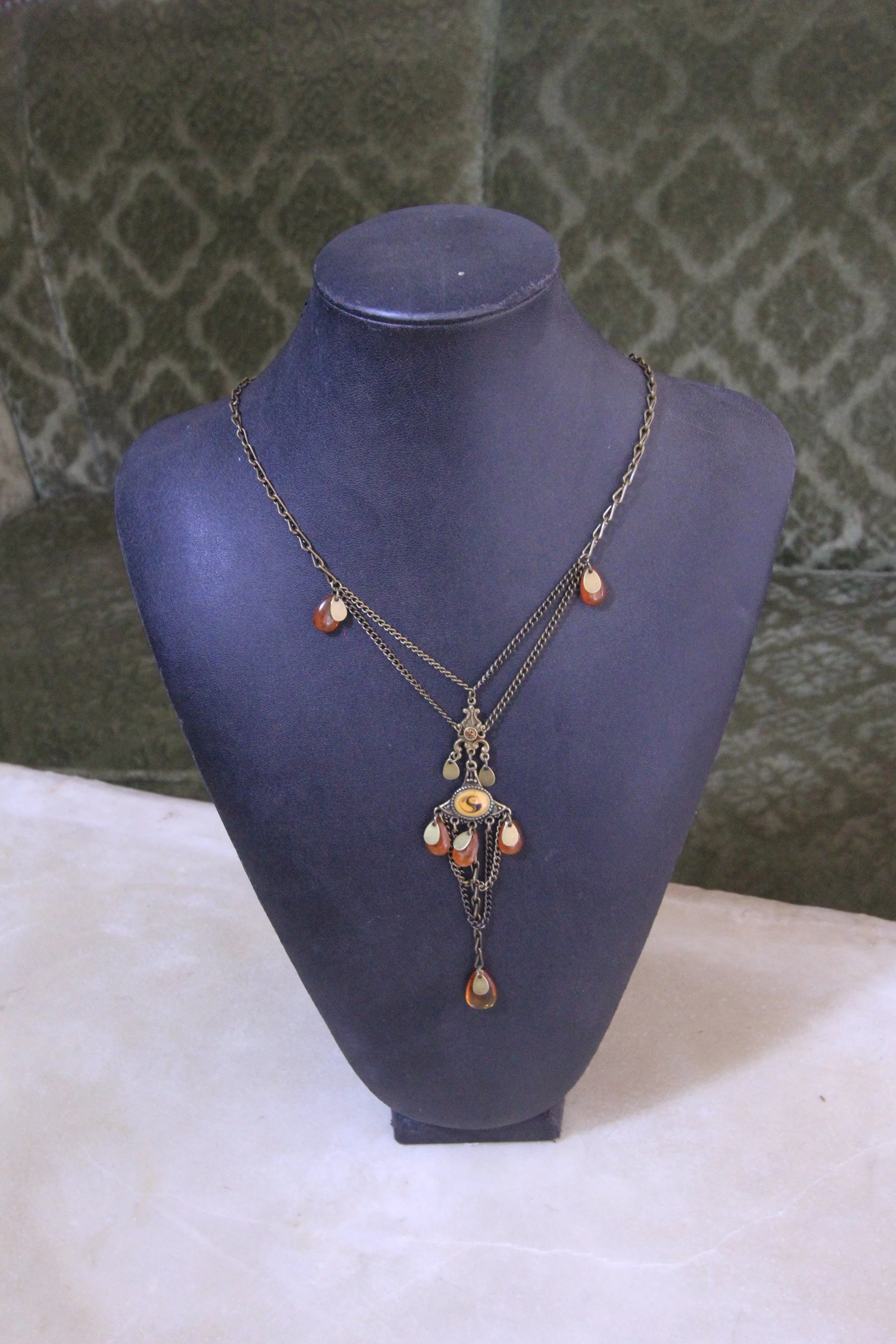 Fortuna Drape Chain Necklace