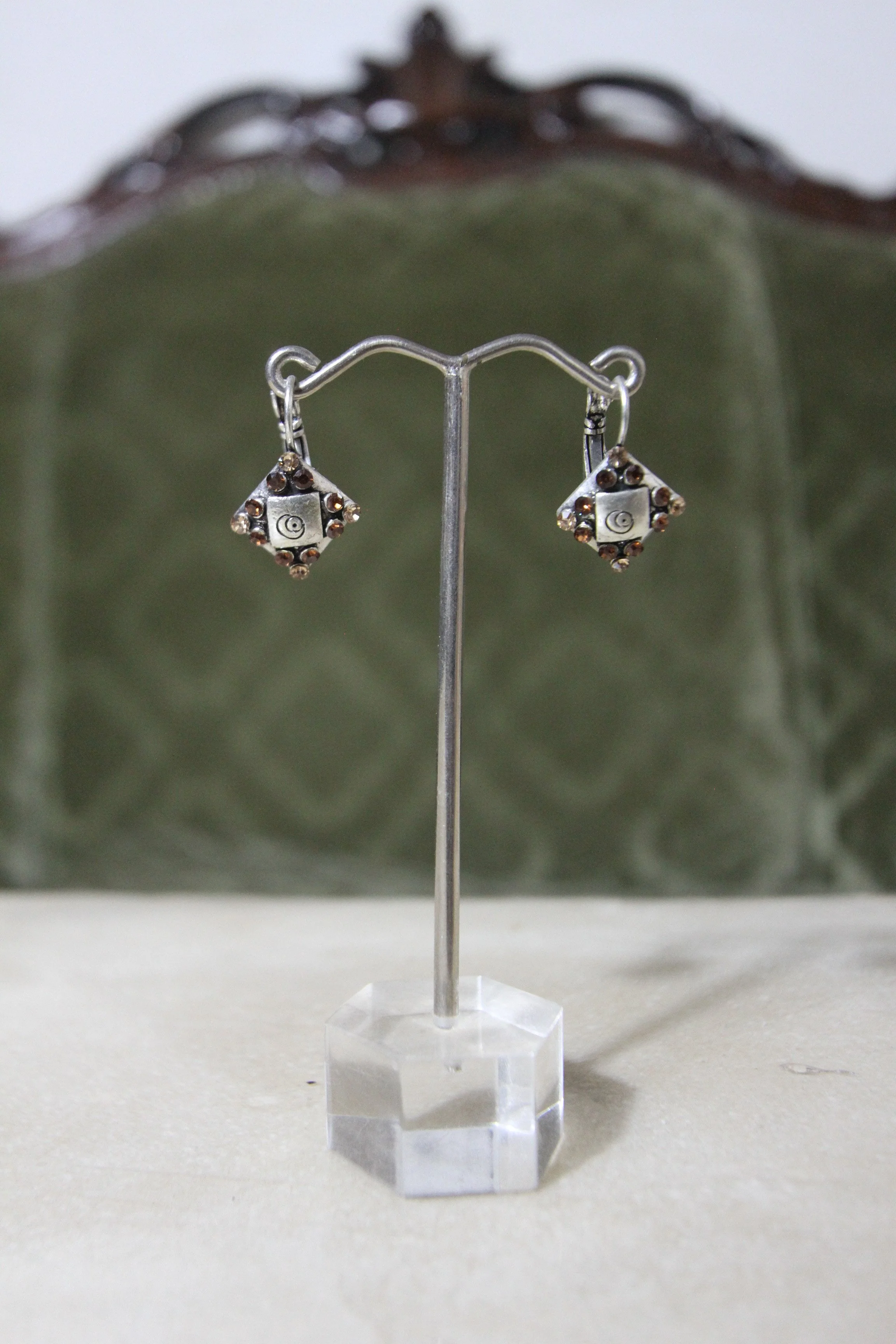 Tria Silver Earrings