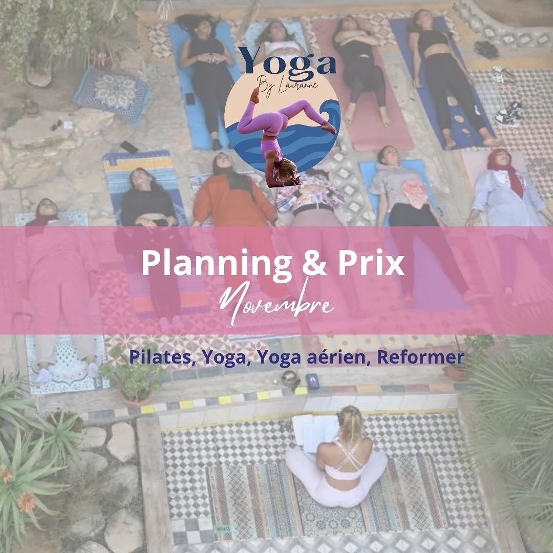 November is here 🍂 ☀️&bull; Yoga &amp; Pilates classes are for the season !

Retrouvez le programme et tarif des sessions de Yoga, Pilates &amp; Reformer/ Let&rsquo;s find the Schedule and price list of our Yoga, Pilates &amp; Reformer classes :

📍