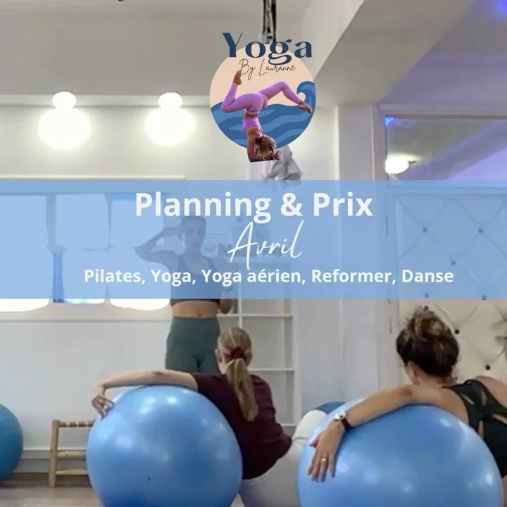 Le printemps est l&agrave; 🌱, le programme et les pratiques reprennent leur doux rythme.
Retrouve en images le programme des cours de Yoga &amp; Pilates / Let&rsquo;s find the schedule of my Yoga &amp;!Pilates classes
📍Tamraght &amp; Agadir 
🧘🏽&z