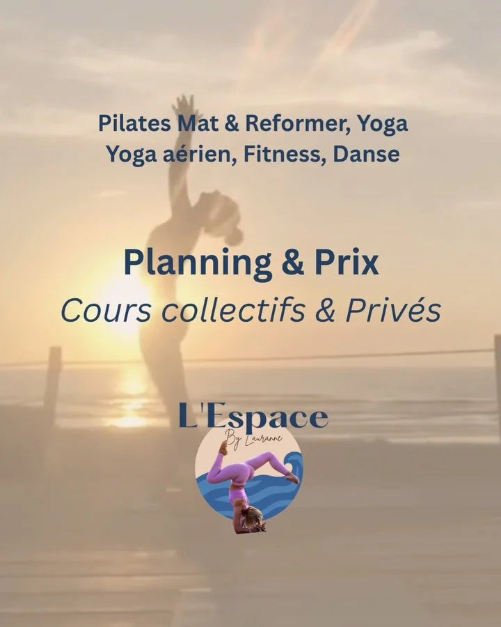 Hello Juillet ☀️ !
Un nouvel &eacute;t&eacute; commence et les cours gardent leur rythme entre Agadir et Tamraght 🌊

Retrouve dans les slides le planning complet des cours collectifs ainsi que les tarifs.

✨ Au programme :
🧘&zwj;♀️ Yoga Vinyasa
🌙 