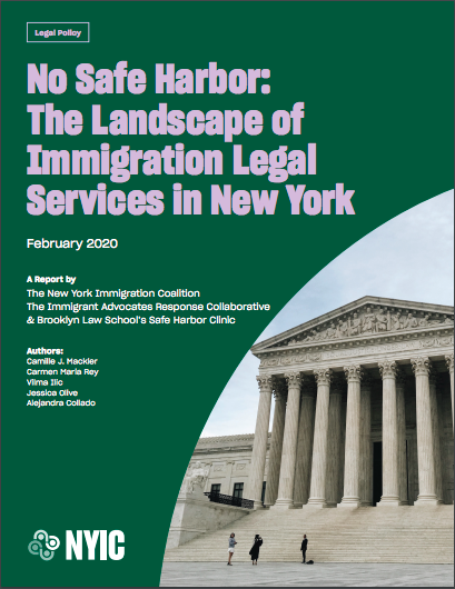 No Safe Harbor: The Landscape of Immigration Legal Services in New York