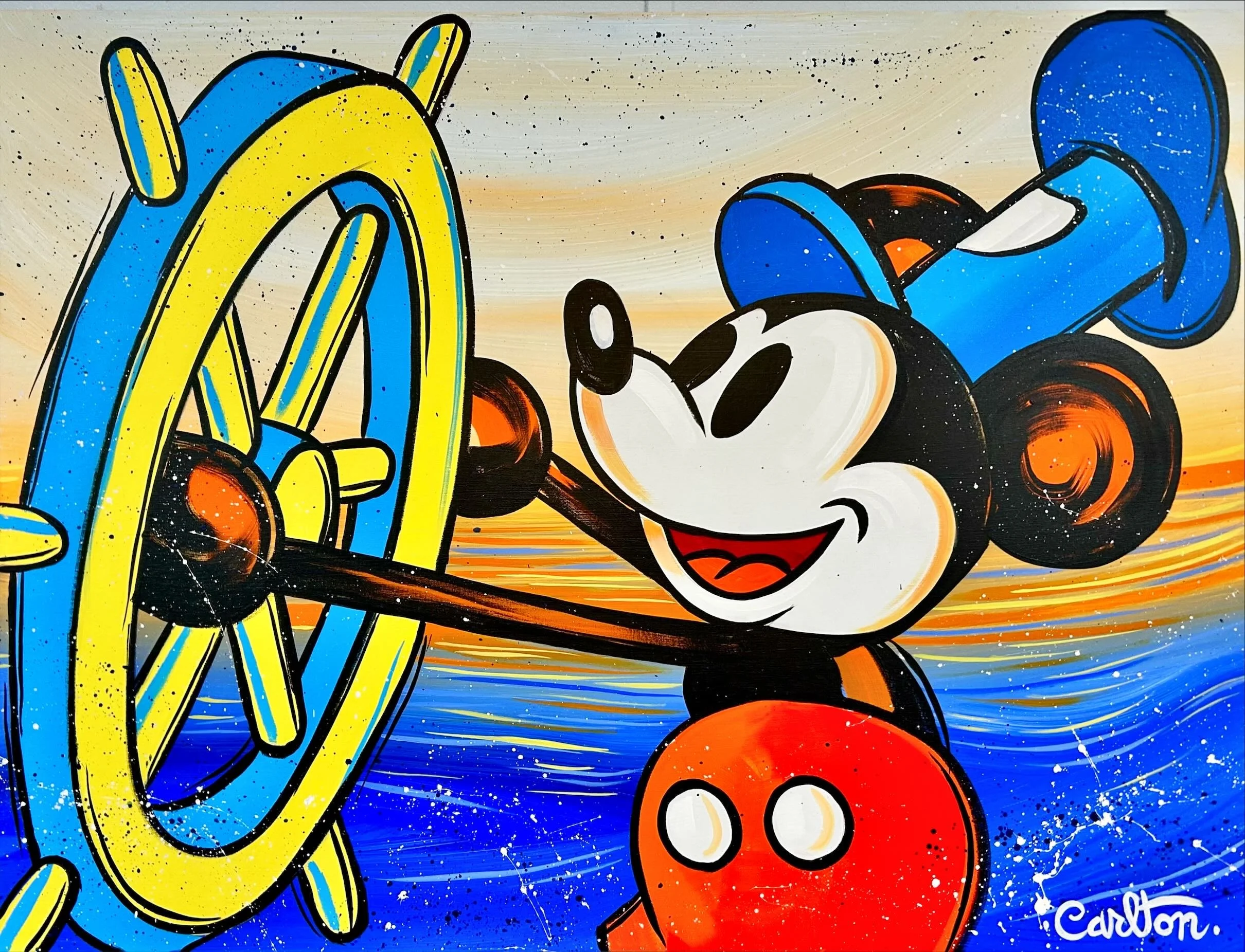 Steamboat Willie, Mickey Mouse