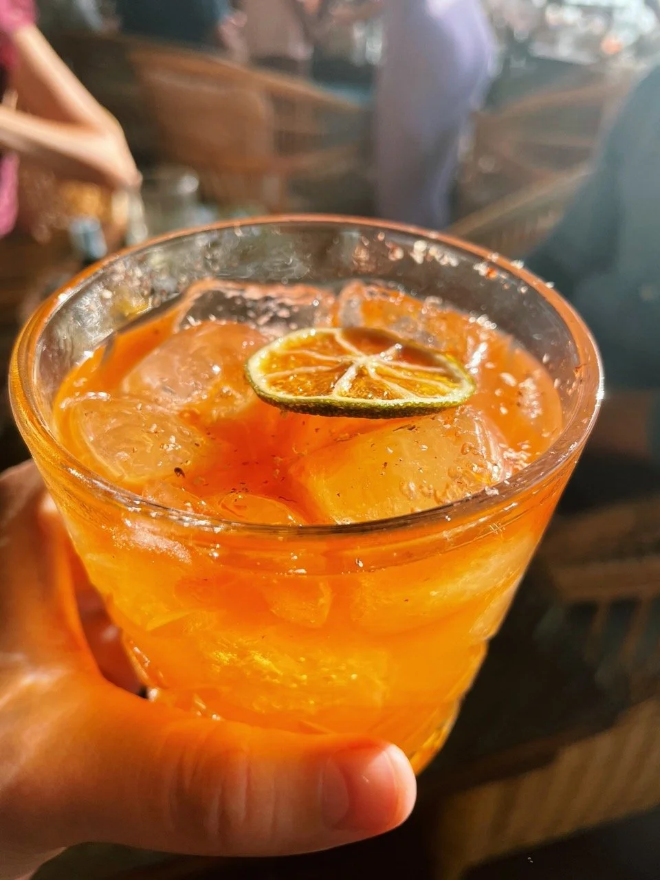 The drinks are as considered as the food.
