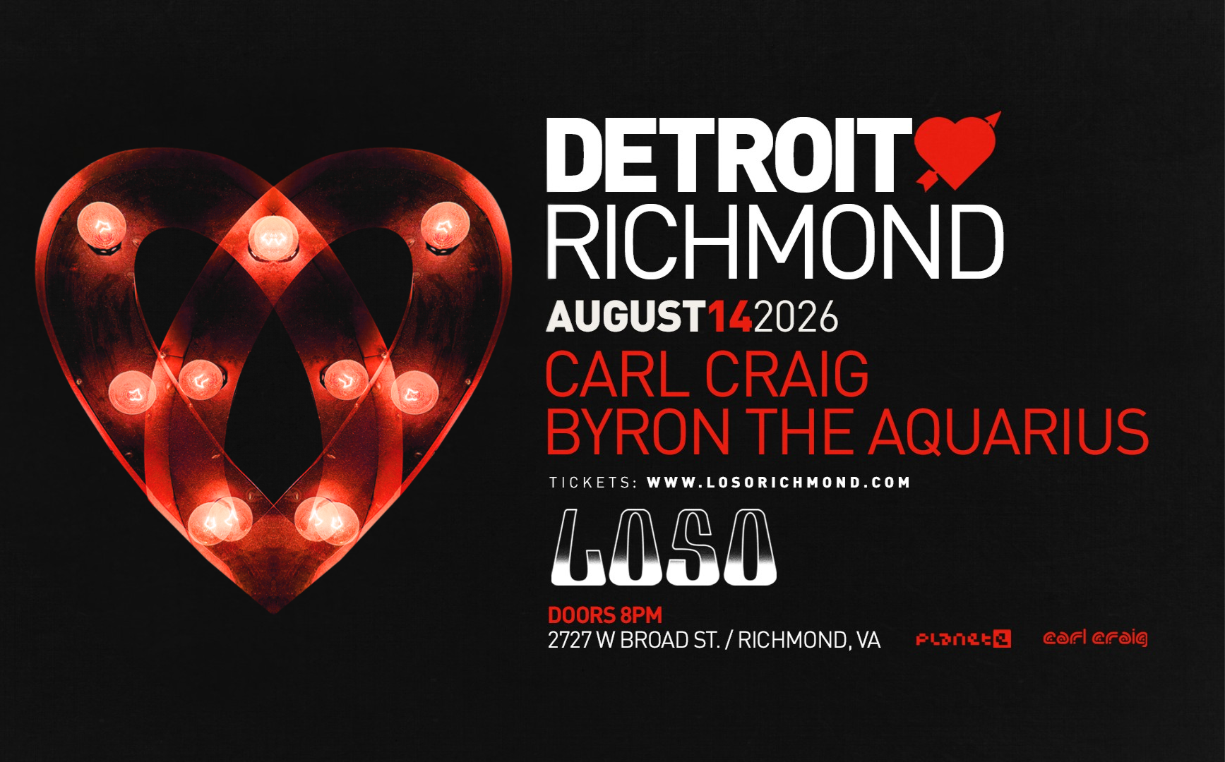 Detroit Love: CARL CRAIG &amp; Byron The Aquarius