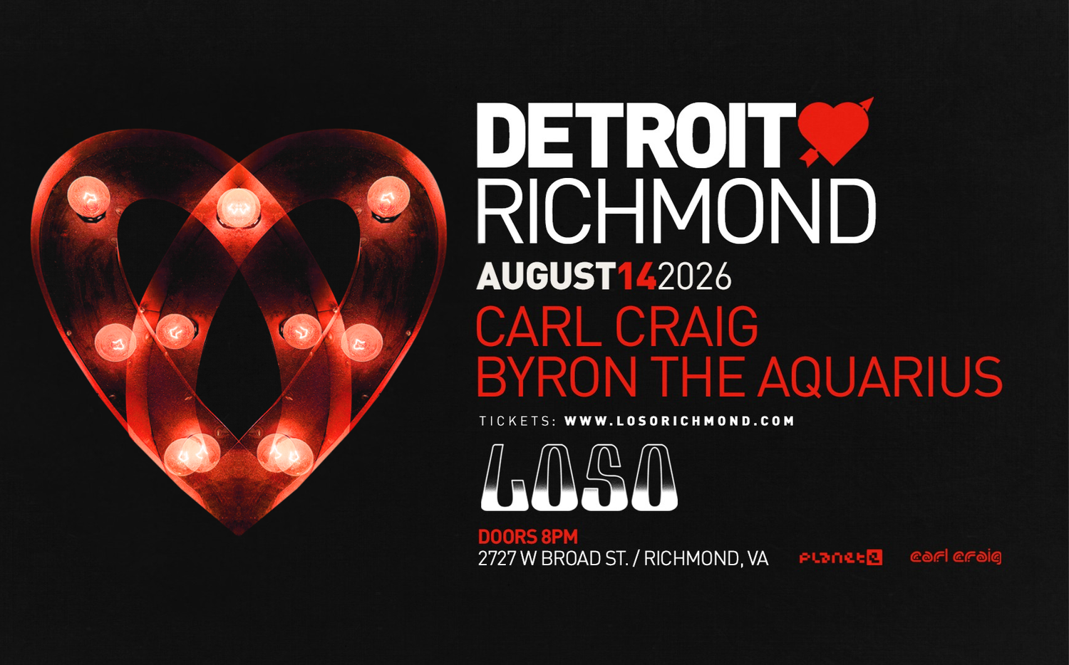 Detroit Love: CARL CRAIG & Byron The Aquarius