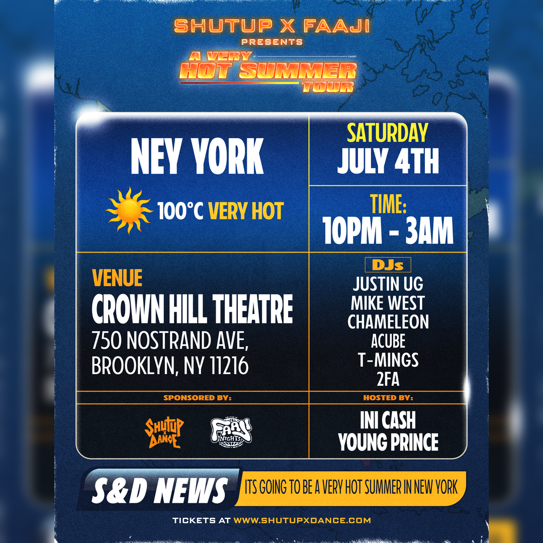 SHUT UP & FAAJI: Independence Day Rave