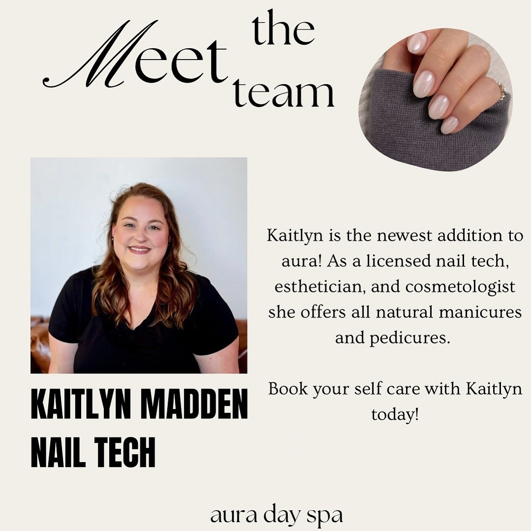 book your self care with Kaitlyn today 💅🏼