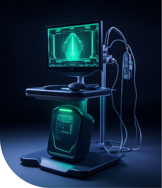      

 
   Promed offers on-site testing and evaluation of your ultrasound probes (by appointment only). Each Transducer is evaluated and the results are sent to you via email, along with a repair estimate.  Probe testing includes Acoustic Evaluatio