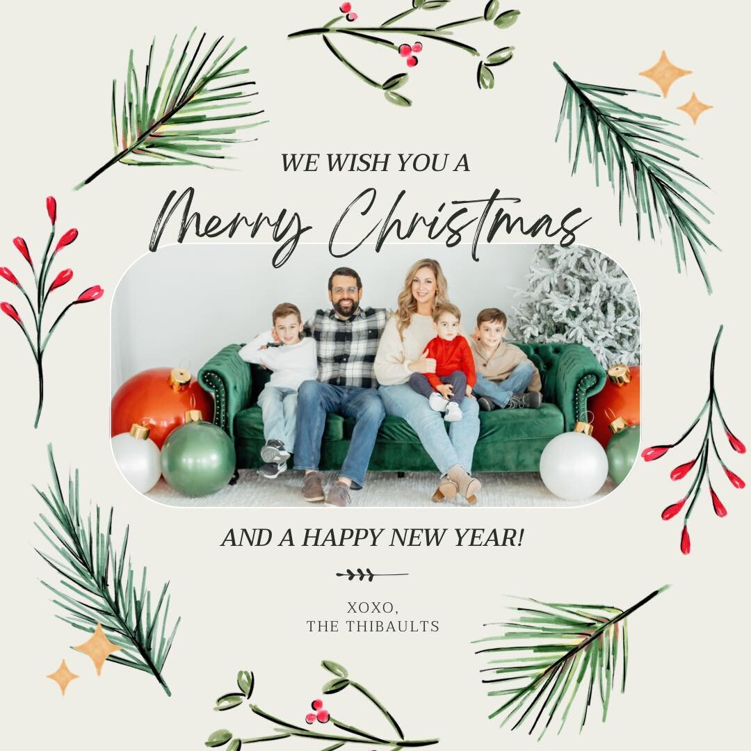 Thank you all so much for supporting my small business! I hope you enjoy the rest of your holiday season! 

Lindsay Thibault Photography will be closed until January 2nd - please send all inquiries through the website, link in bio. I&rsquo;ll see you
