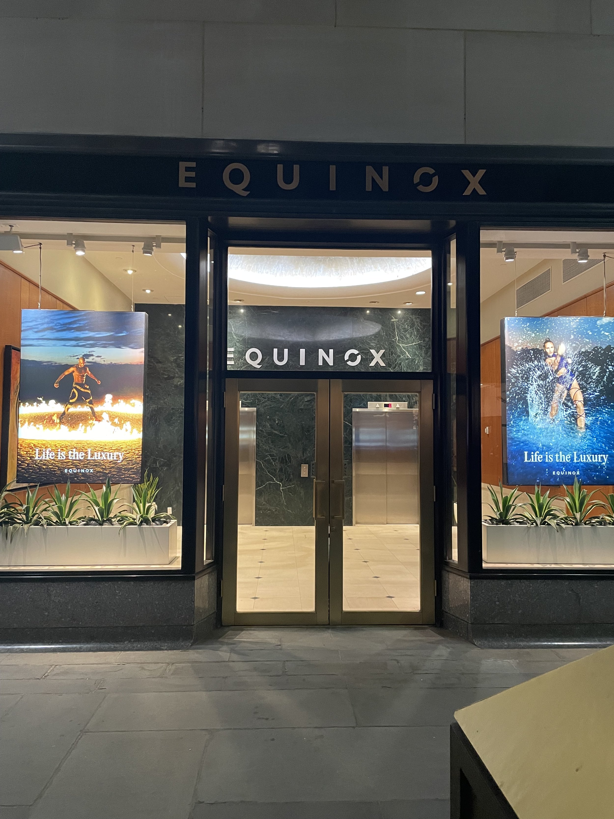 Equinox store front