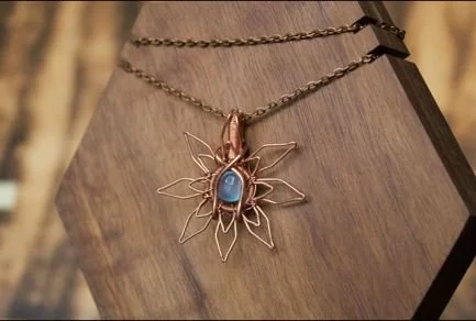 Introducing Our New Carnelian and Aquamarine Pendant Drop | Manifest Harmony