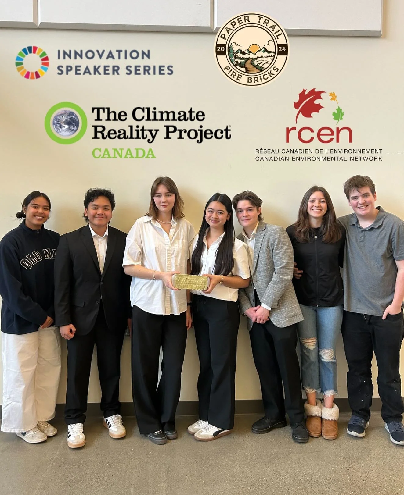 On November 18th, the Paper Trail team presented at the Innovation Speaker Series, hosted by The Climate Reality Project Canada and the Canadian Environmental Network (RCEN).

A 45 minute presentation highlighting the importance of scalable, student-