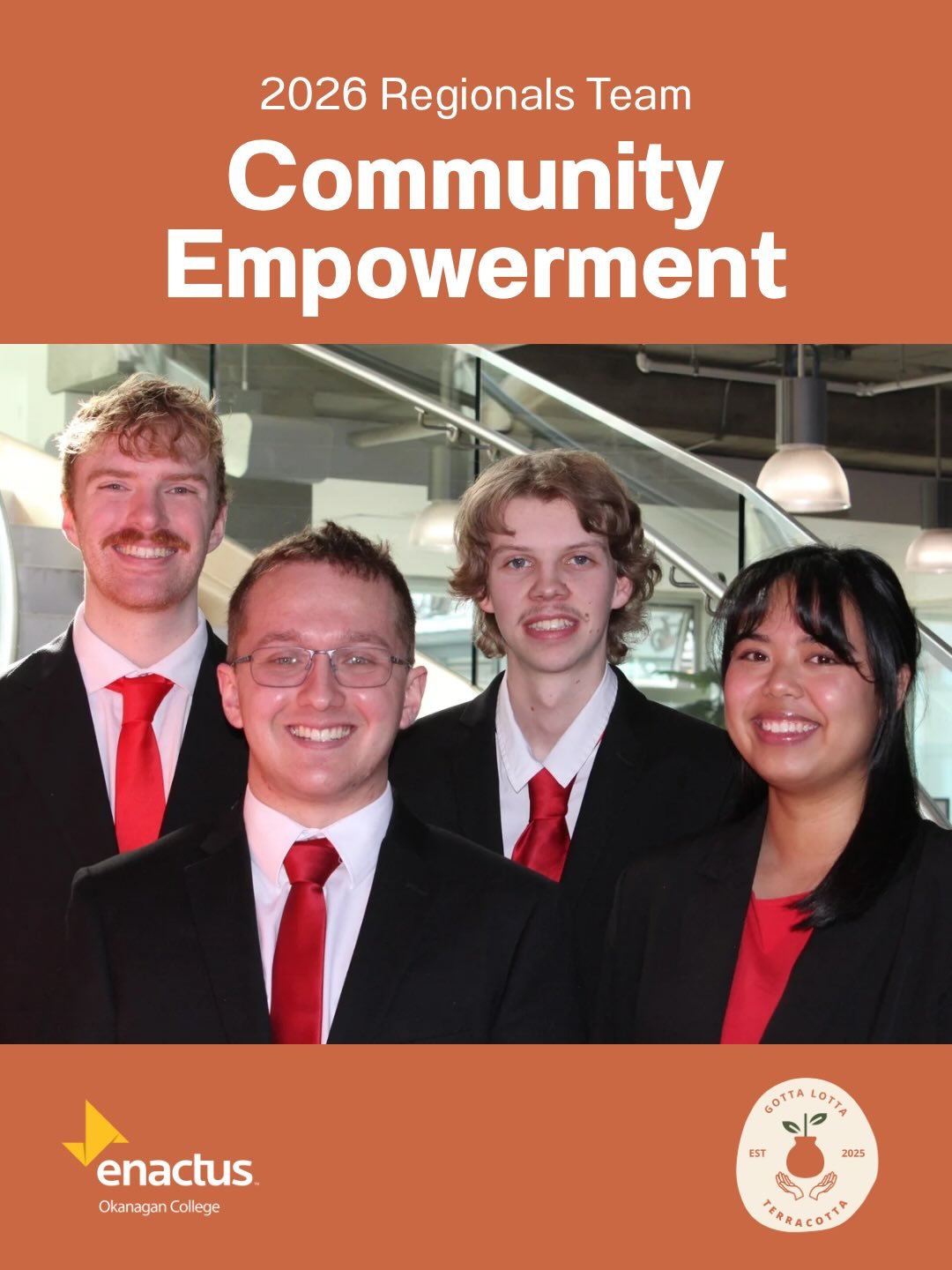 Introducing the 2026 Western Regionals Teams! 

This team will be representing Gotta Lotta Terracotta in the Community Empowerment Challenge.

Gotta Lotta Terracotta (@gotta.lotta.terracotta) connects seniors and students through painting sessions, a