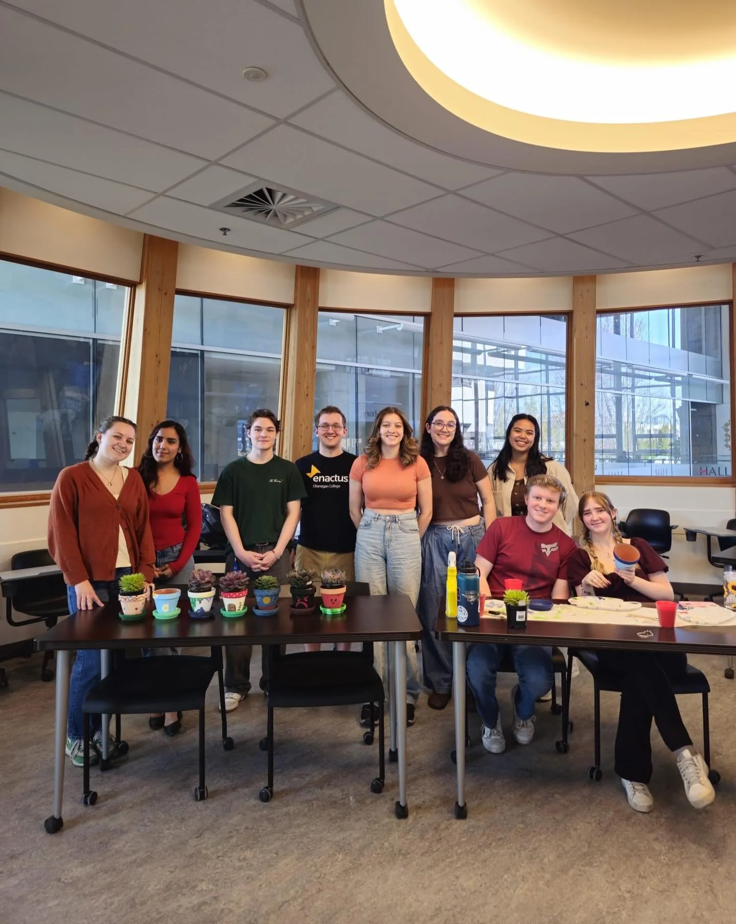 During final exams our team hosted a painting session in collaboration with @gotta.lotta.terracotta, to promote mental wellness 🪴

Thank you to everyone who stopped by, we loved seeing your creativity!