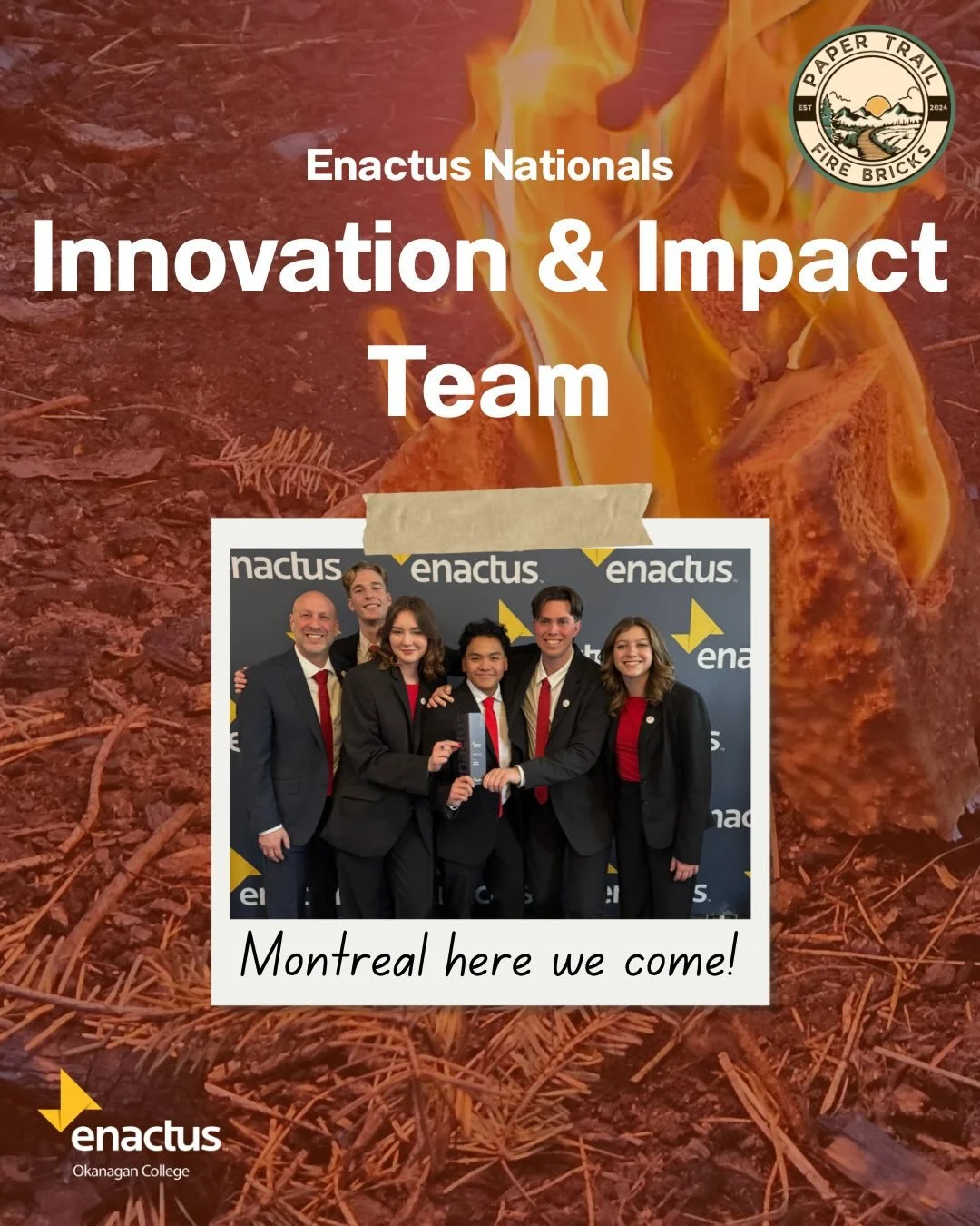 Introducing our team for the Final Round of Competition in the Innovation &amp; Impact Challenge!⭐️

This teamed has earned their place in the final round of competition by winning 1st at Regionals! They will be competing against the top teams in inn