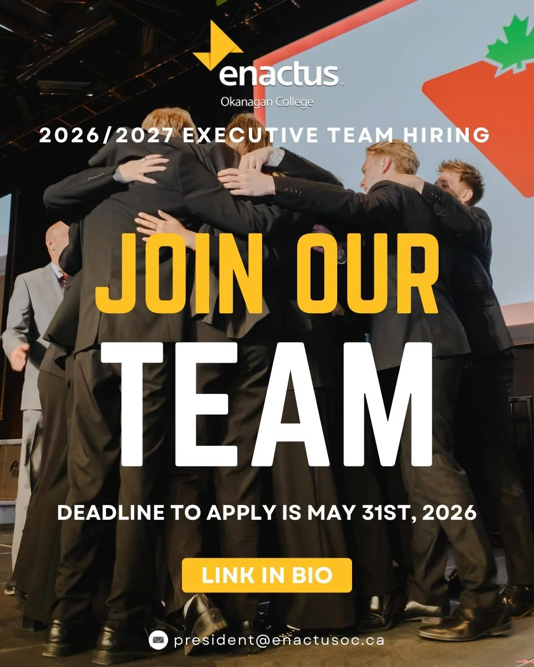 Executive Team Applications Now Open!!📣

We&rsquo;re looking for passionate, driven, and creative students to join our 2026-2027 Executive Team!🌟

Ready to gain leadership experience and drive change in your community? Click the link in our bio to 