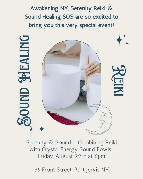 Serenity & Sound - Crystal Sound Bath & Reiki with Mallory & Sam