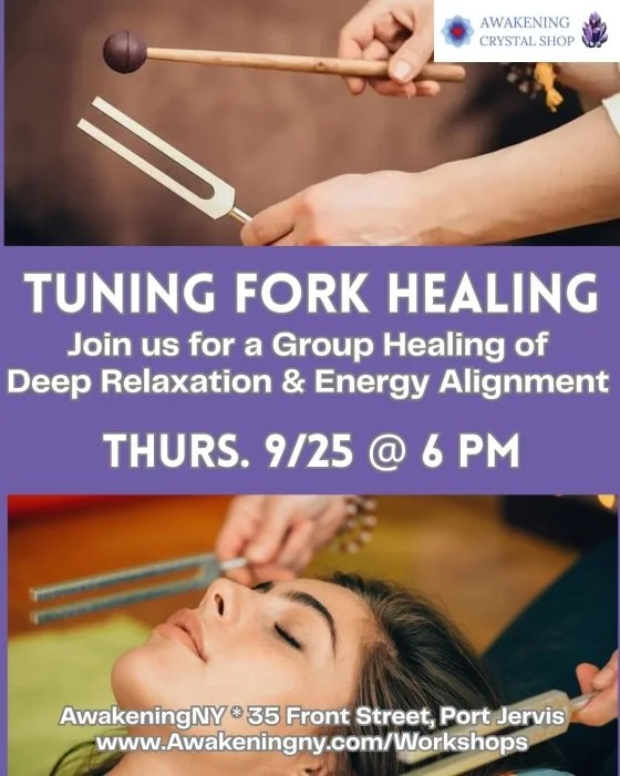Meditation and Tuning Fork Healing Group with Theodora