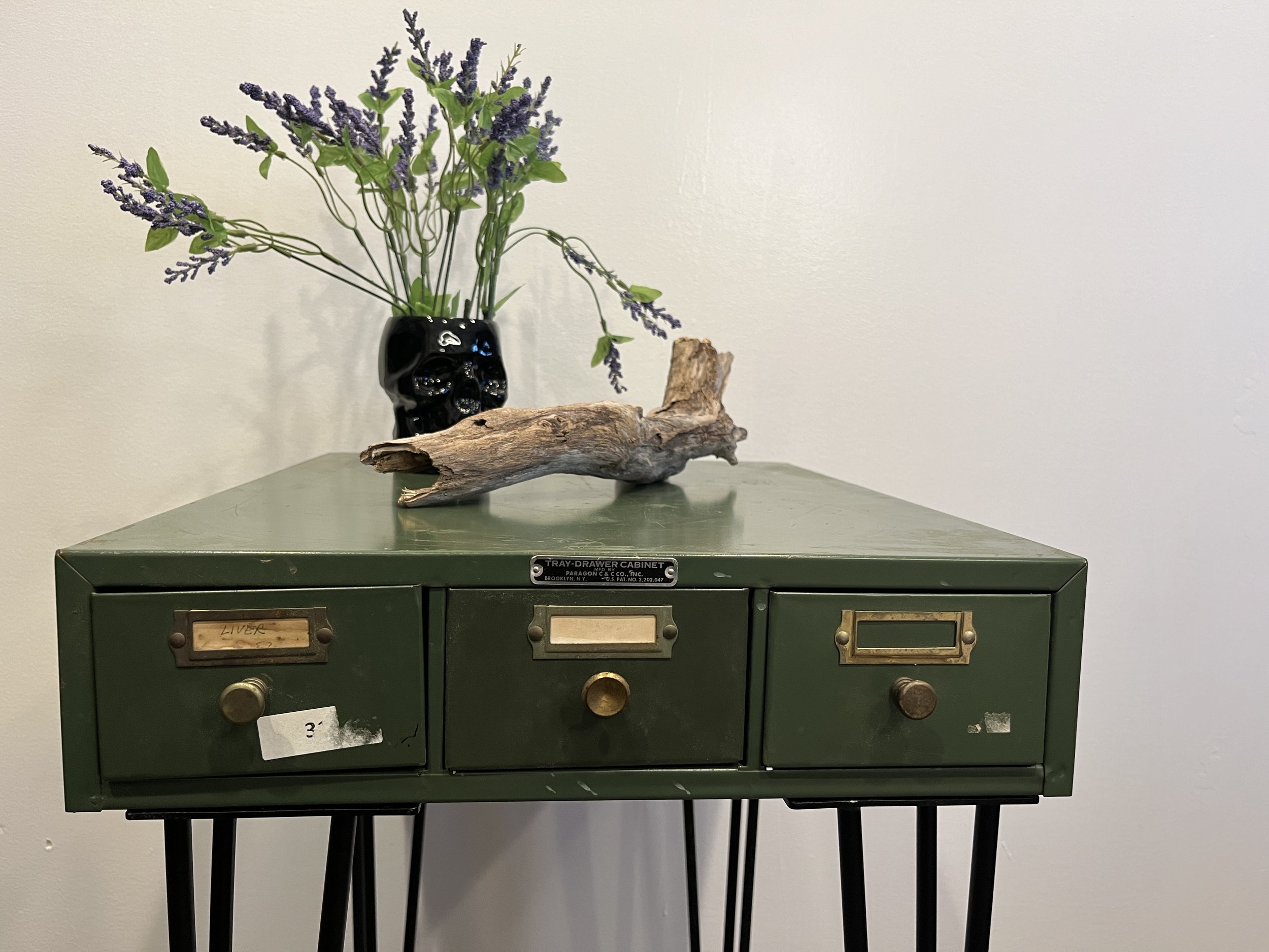 Vintage File Side Tables