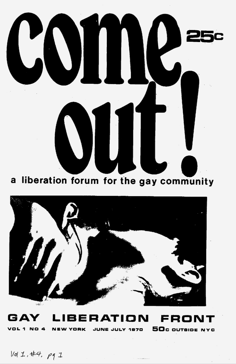Come Out! Vol. 1, #4