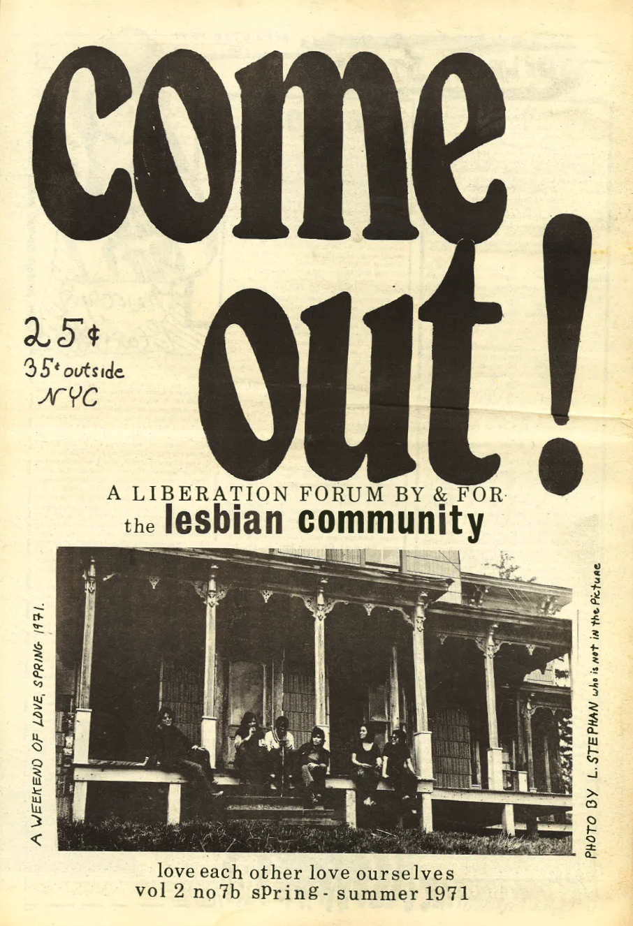 Come Out! Vol. 2, #7b