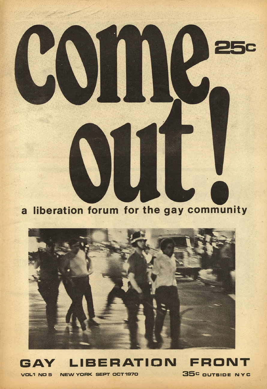 Come Out! Vol. 1, #5