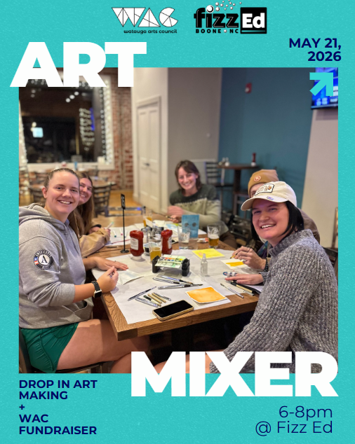FizzEd &amp; WAC Team up for  Upcoming Art Mixer &amp; Fundraiser!