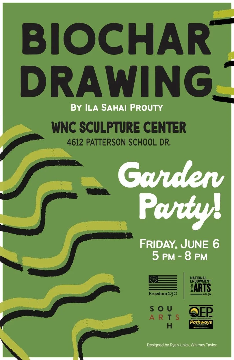 WNC Sculpture Center Celebrates New Installation With Community Garden Party!