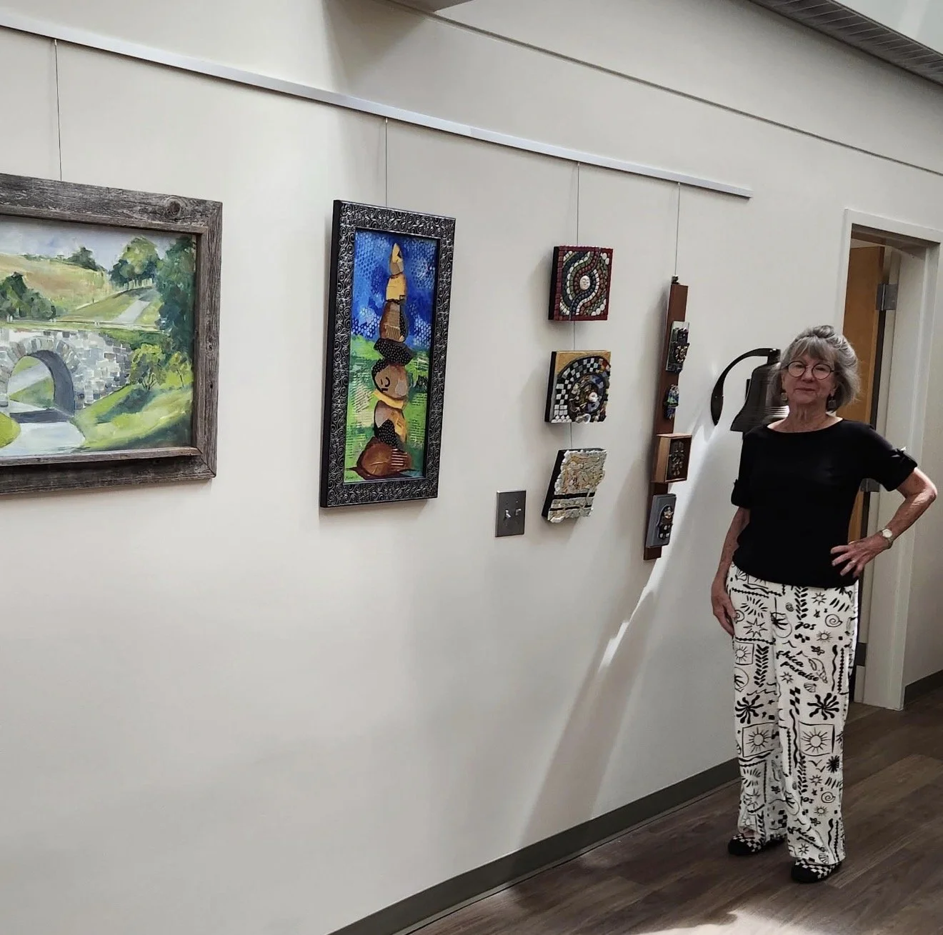 Cindy Michaud Showcases New Exhibit at Seby Jones Cancer Center