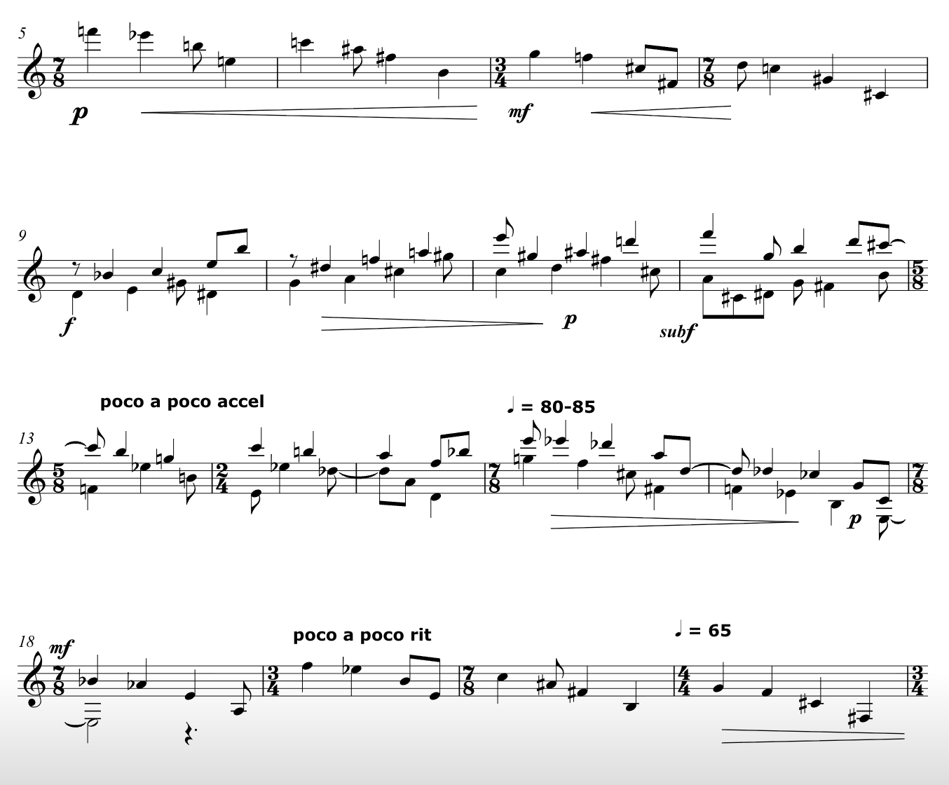 Douglas Boyce - Concert Music Performance