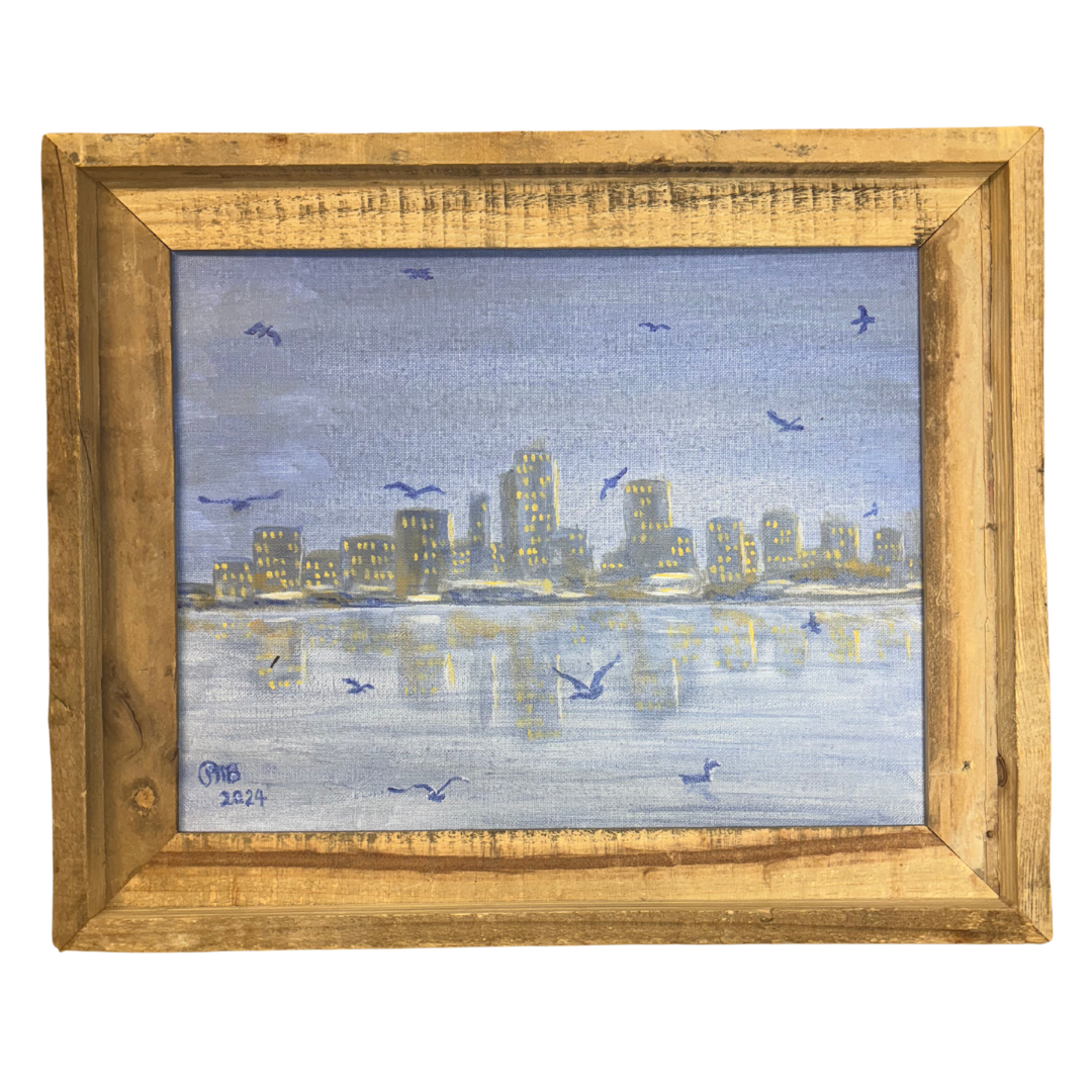 "Dusk Across the Bay" by Pete Benda