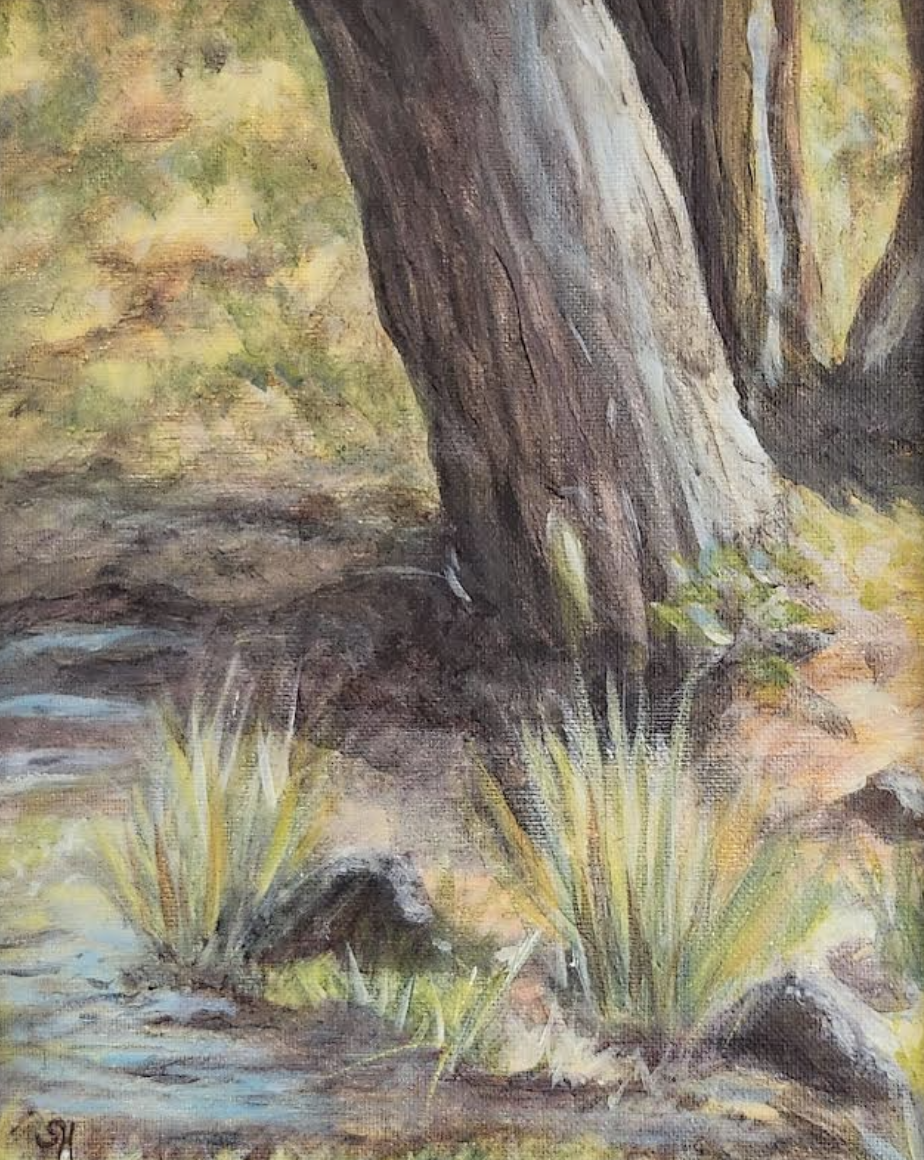 "Morning Glow" - Acrylic, 8x10 | $125
