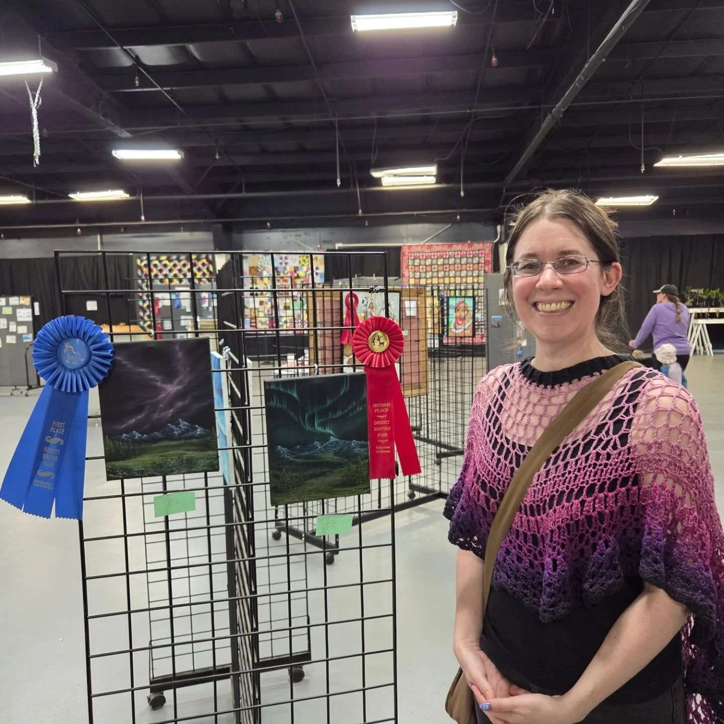 Another year, another fair. A big thank you to all those who supported me this year and thanks to whoever was running the still exhibits part of the fair (one day, I'll meet you in a less chaotic moment).

At the end of my day, I don't really paint f