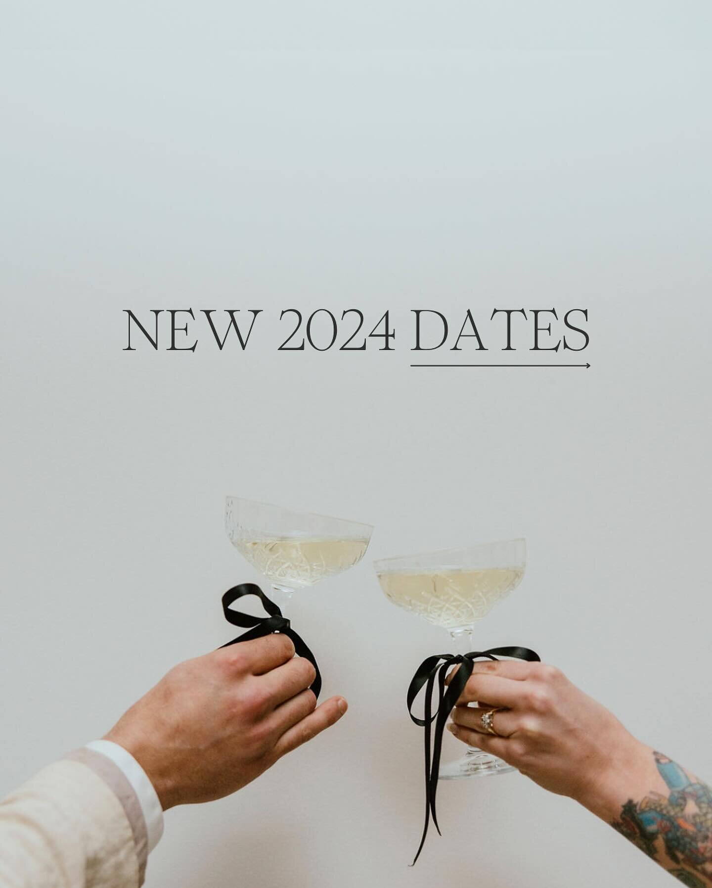 You asked, we listened! 🥂 Here are all of the new Reverie wedding dates:
- Saturday, July 6 @ West Avenue Cider
- Saturday, August 3 @ West Avenue Cider
- Saturday, September 7 @ Sanford Hall

All dates have 11:30am brunch and 4:30pm evening time sl