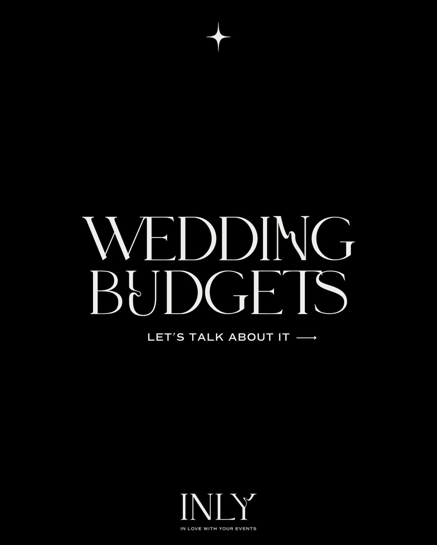 Wedding budgets: let&rsquo;s talk about it. When we first started in the wedding and event space a decade ago, vendors talking about pricing openly wasn&rsquo;t really a thing. Now, seeing vendors being more transparent about pricing on social media 