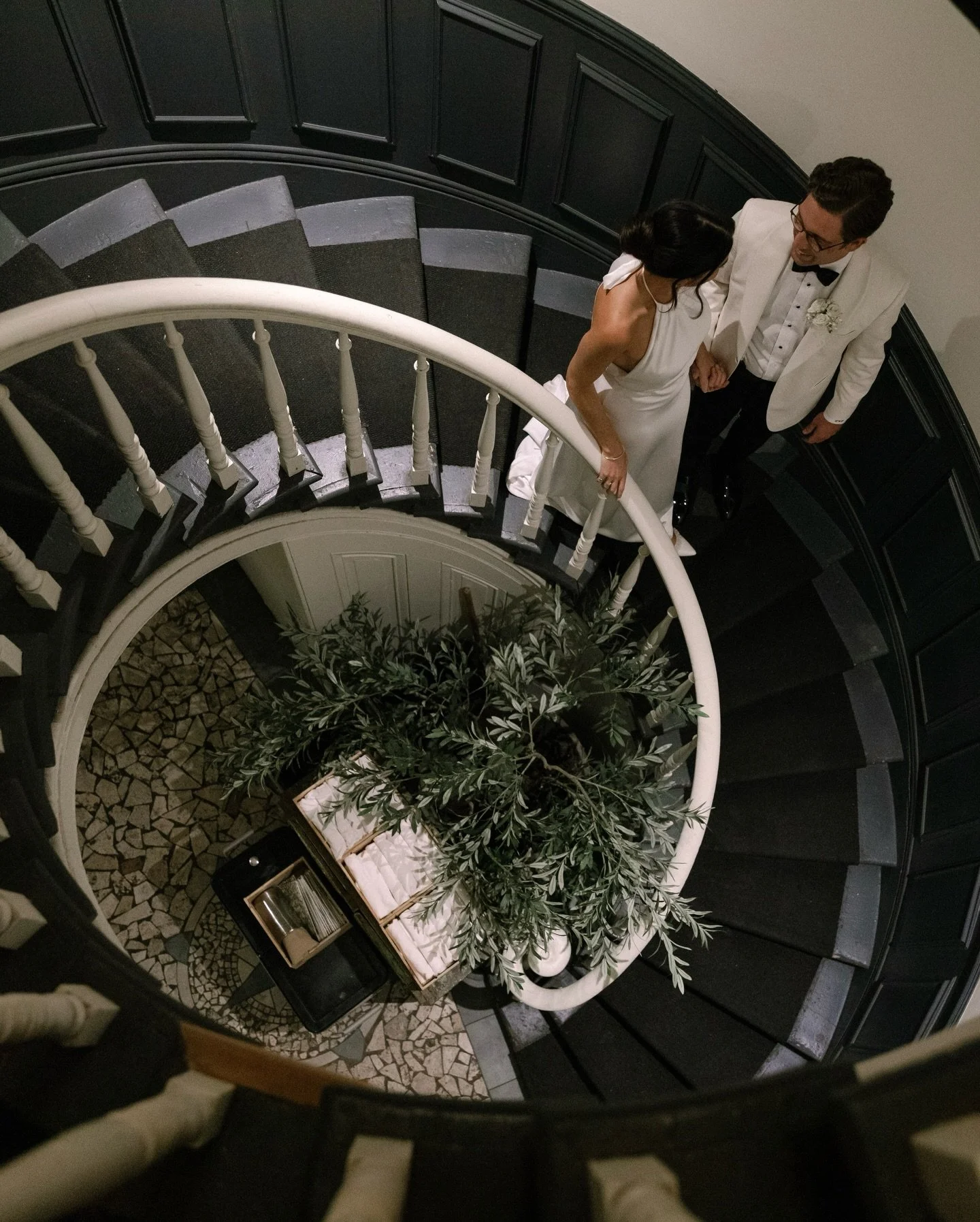 A peek at M+D&rsquo;s incredible wedding day at @terroni.to 🖤
 📸 @meghanhurynphoto