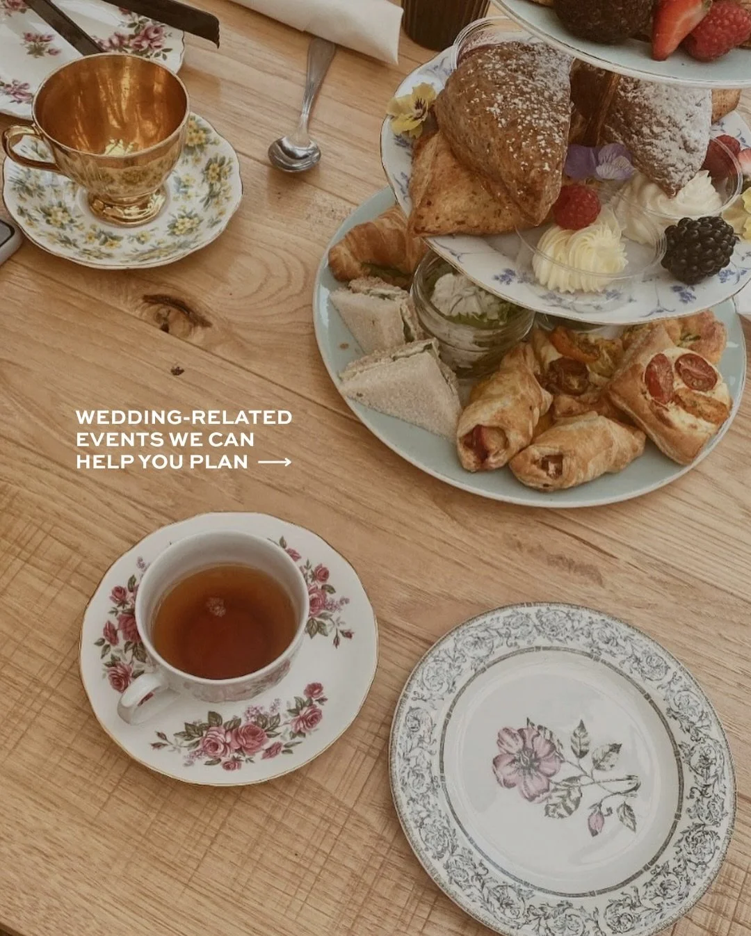 A few wedding-related events we can help you plan that AREN&rsquo;T your wedding ✨ 

We can also help you plan your wedding, though @inly.weddings 👀