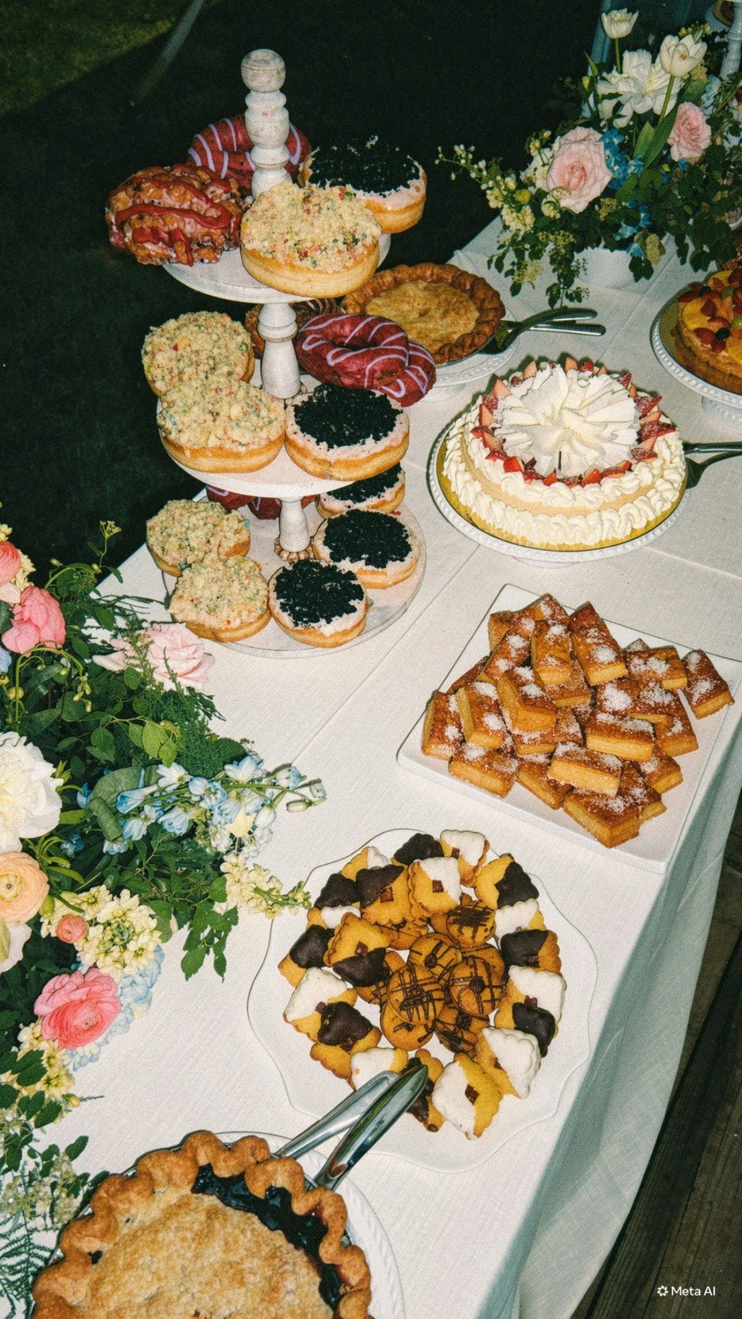 a moment for the after dinner line-up 🍰 how much sweeter can it get???