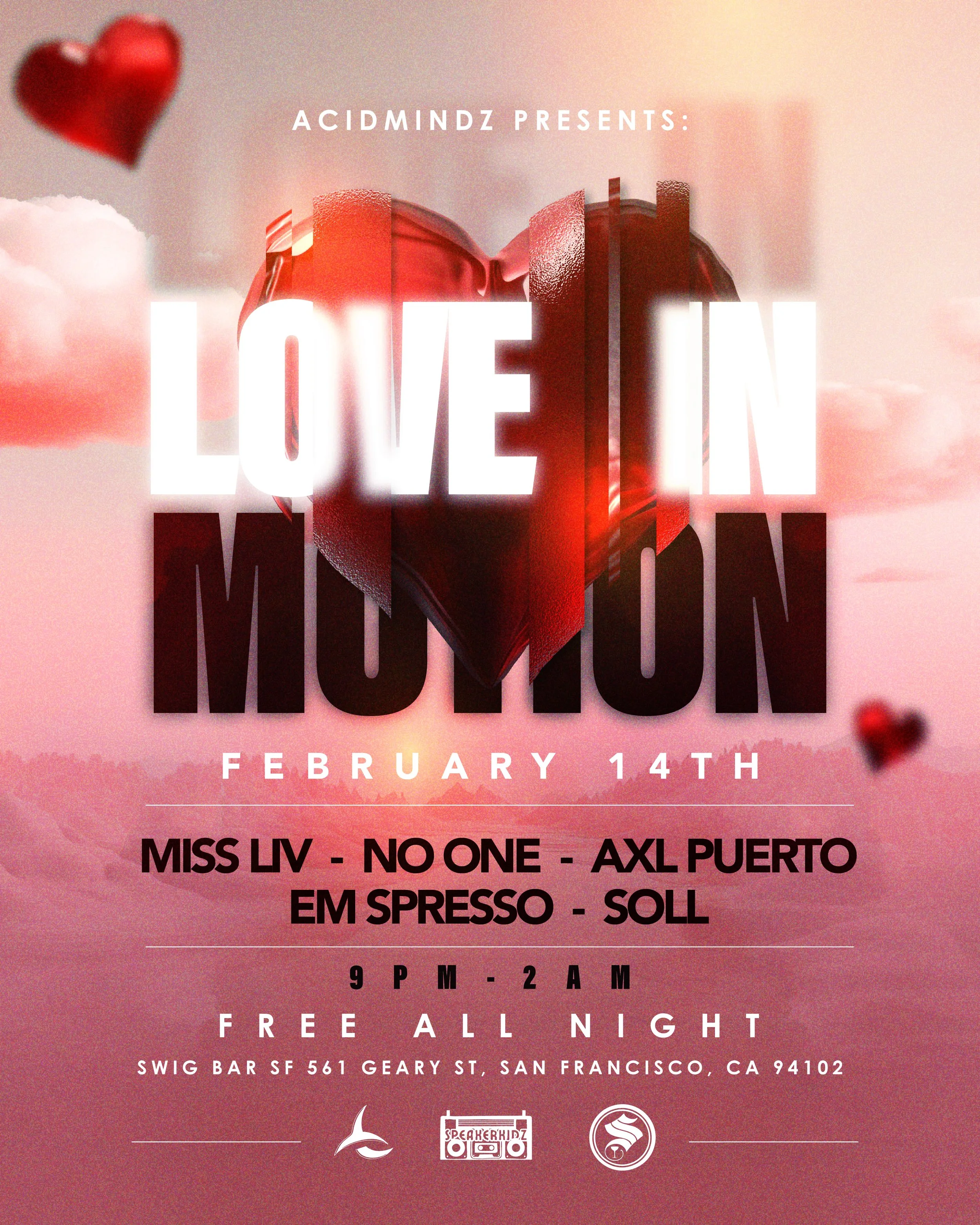ACIDMINDZ PRESENTS: LOVE IN MOTION