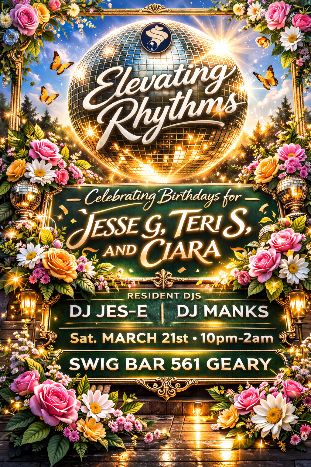 SATURDAY: Elevating Rhythms