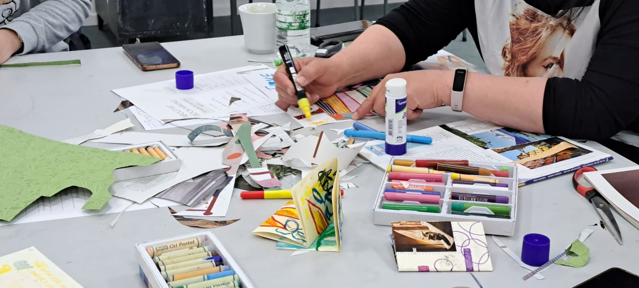 ESOL Creative Zine Making - Adult Workshops
