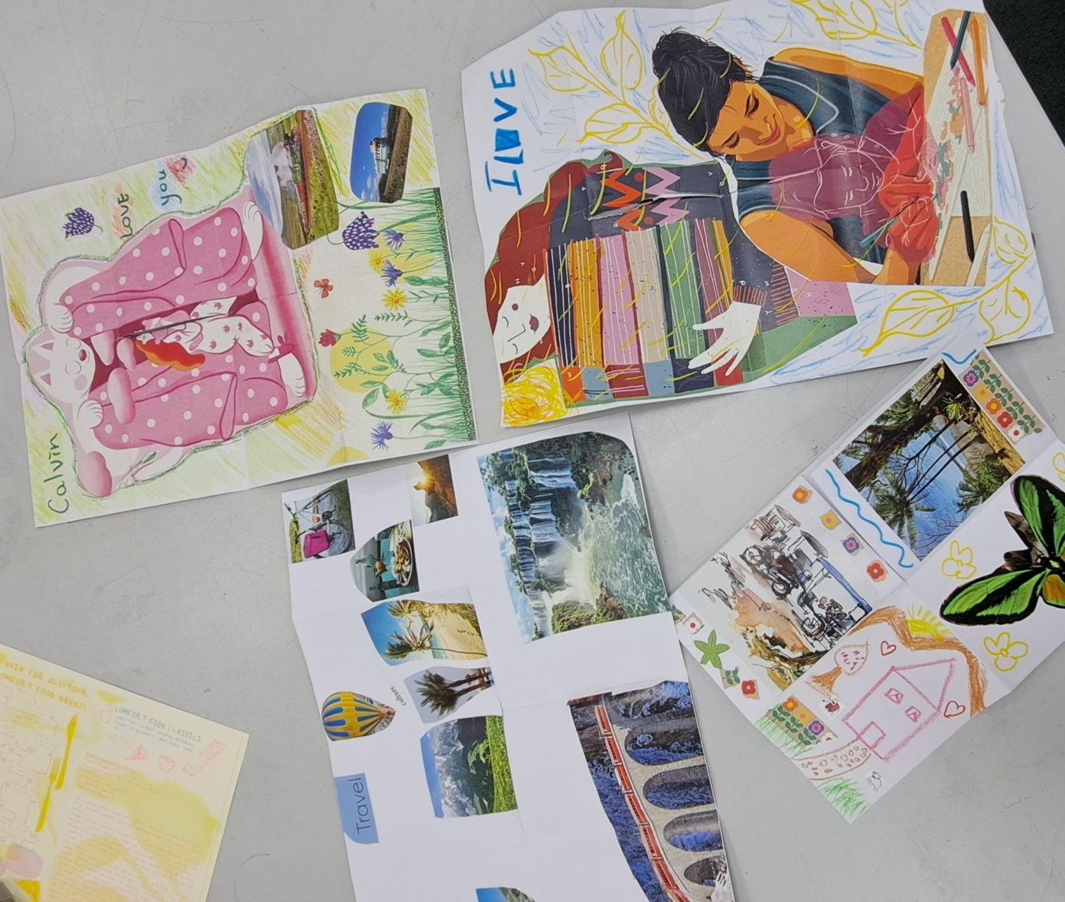 ESOL Creative Zine Making - Adult Workshops